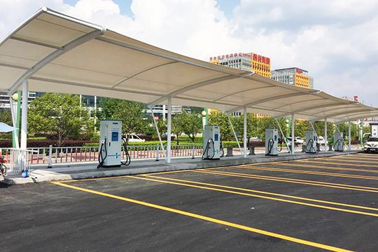 充電樁車(chē)棚